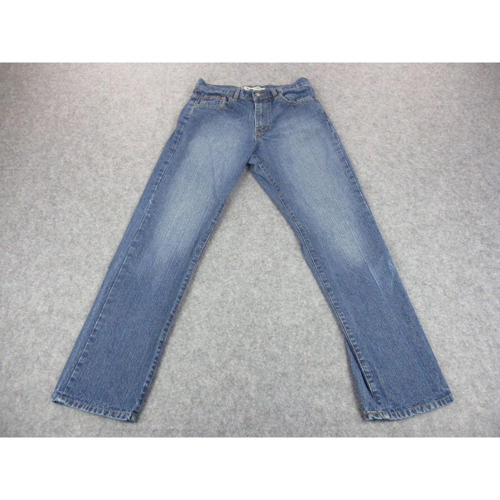 Indigo Palms Jeans Mens 32x32 Blue Tommy Bahama Denim Medium Wash Straight Leg